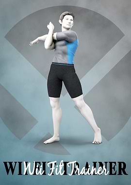 Male Wii Fit Trainer