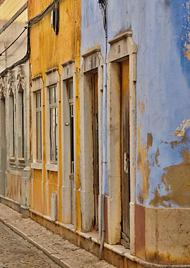 Typical Algarve facades