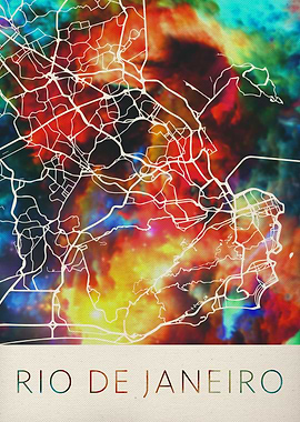 Rio De Janeiro Watercolor