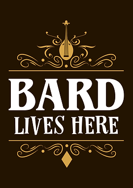 A Bard Lives Here