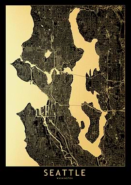 Seattle Gold Map