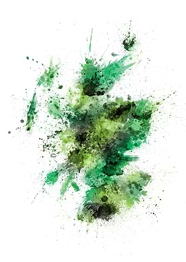 Scotland Splash Map