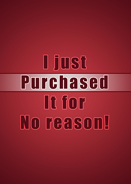 The reason you must buy