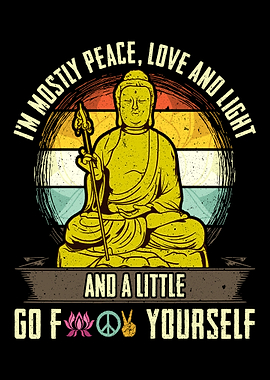 Buddha Yoga Zen Funny