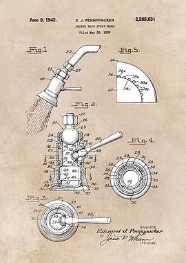 Shower bath spray head