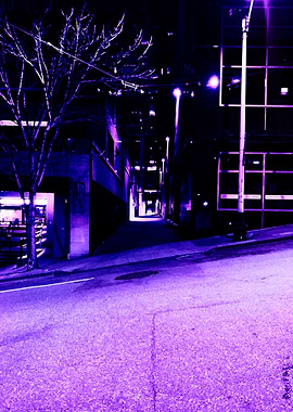 Tilted Seattle Alley