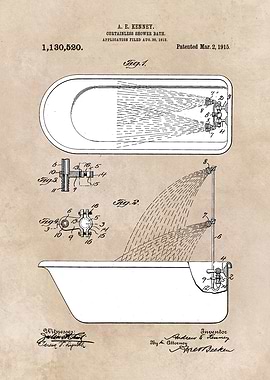 patent shower bath