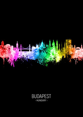 Budapest Hungary Skyline