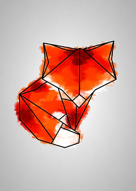Origami Fox