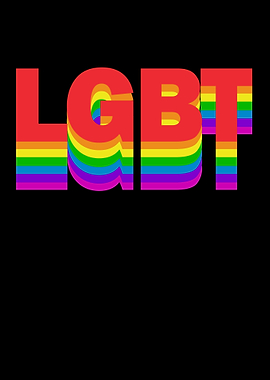 LGBT sign 3D Effect