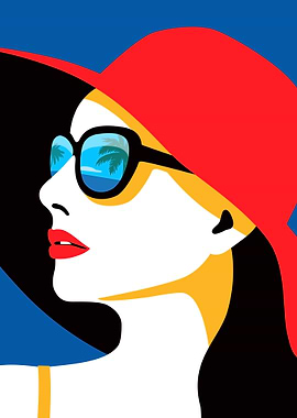 Beautiful summer girl