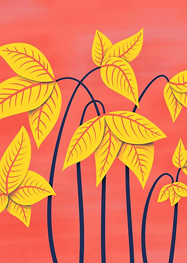 Abstract Geometric Flower