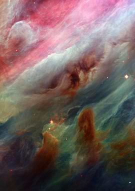 Orion Gas Clouds