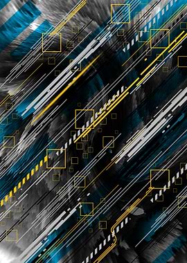 Line Abstrack Thecnologhy