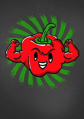 Strong Red Pepper