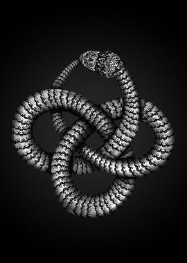Ouroboros Celtic Knot