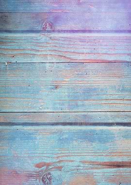Rustic blue wood planks