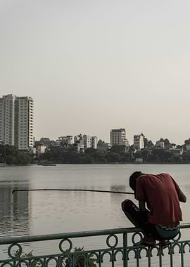 vietnam chilled fisher man