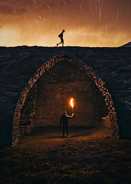 Walking in a world alone