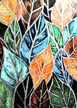Abstract leaves