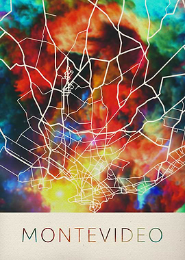 Montevideo City Street Map