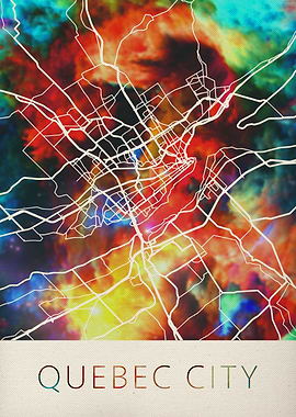 Quebec City Watercolor