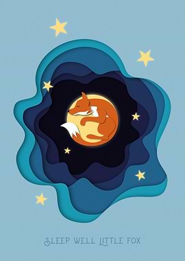 Sleep Well Little Fox