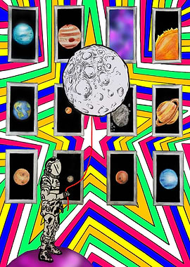 Astronaut in the museum