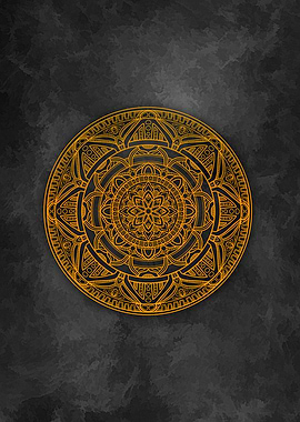Golden Mandala