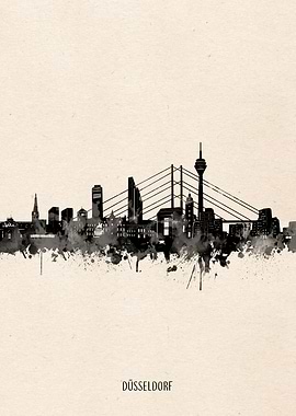 dusseldorf city portrait