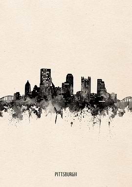pittsburgh city portrait