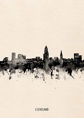 cleveland city portrait