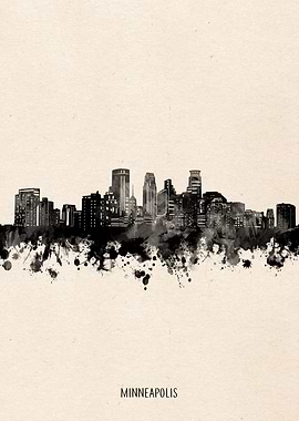 minneapolis city portrait