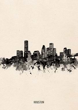 houston city portrait