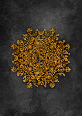 Golden Mandala
