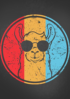 Llama Alpaca Vintage