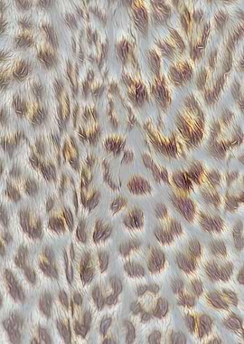 abstract leopard fur