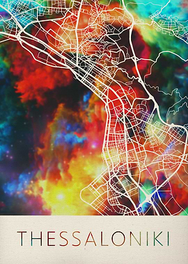 Thessaloniki City Map