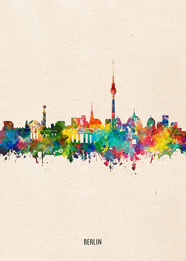 berlin watercolor