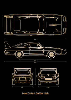 Dodge Charger Daytona 1969