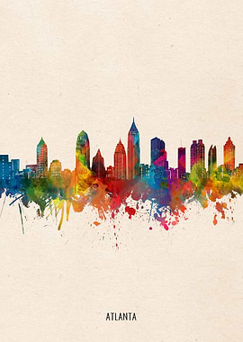 atlanta watercolor
