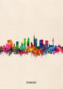frankfurt watercolor