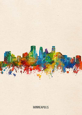 minneapolis watercolor