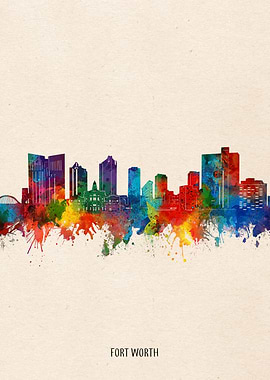 fort worth watercolor