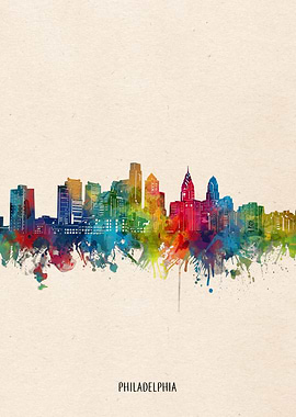 philadelphia watercolor