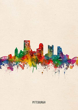 pittsburgh watercolor