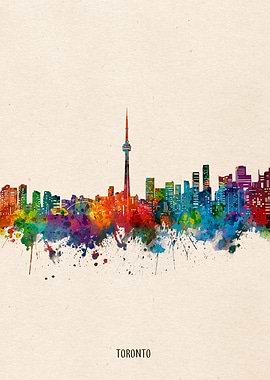 toronto watercolor