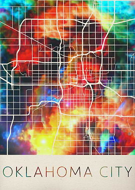 Oklahoma City Watercolor