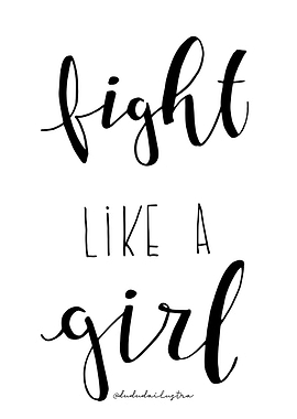 Fight like a girl