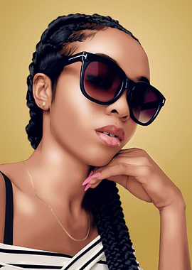 LADY IN SUNGLASSES